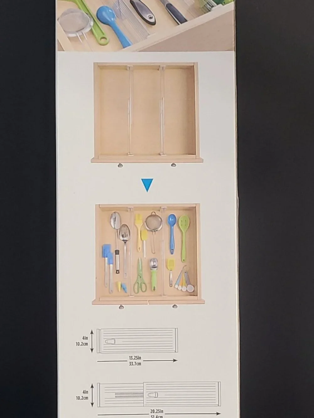 Idesign Drawer Dividers Clear- 1 Set